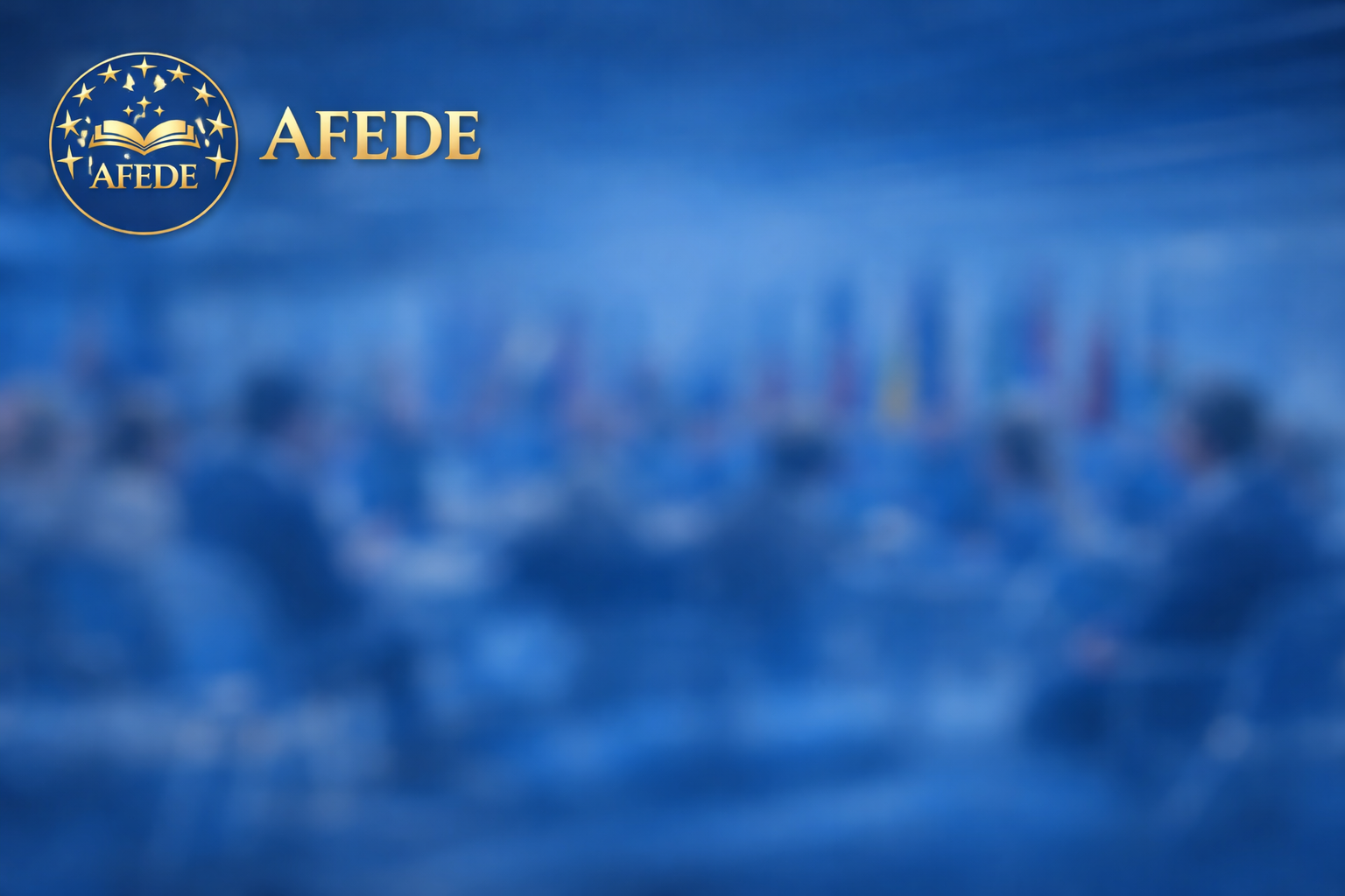 Despre noi afede logo in professional setting