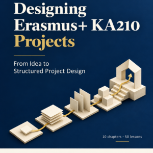Coperta Designing Erasmus+ KA210 Projects – Mihaela Sandu, AFEDE Publishing, 2026