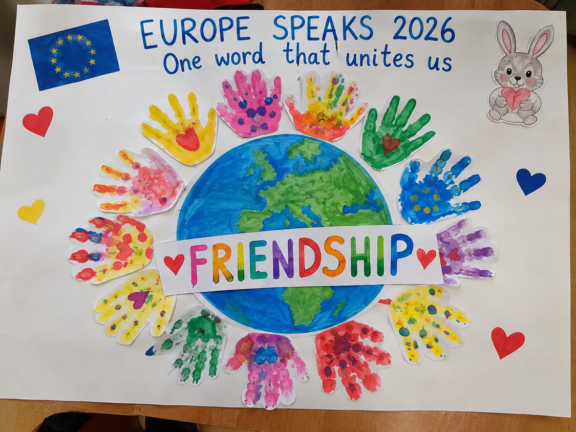 acasă EUROPE SPEAKS 2026 — Școala Gimnazială nr. 3 Pipera, Voluntari